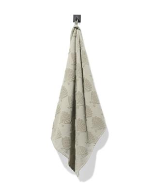 HEMA Keukendoek 50x50cm katoen schelpen (groen)