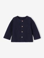 Basics vestje 100% katoen marineblauw - thumbnail