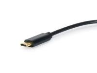 Equip 133469 audio kabel 0,15 m USB C 2 x 3.5mm Zwart - thumbnail