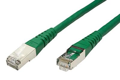 ROLINE patchkabel Cat.6 (Klasse E) S/FTP (PiMF), groen, 0,3 m