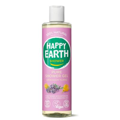 Happy Earth 100% Natural Shower Gel Lavender Ylang Happy Earth 100% Natural Shower Gel Lavender Ylang