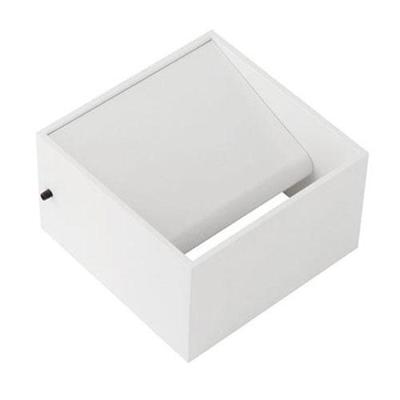 Energiezuinige LED Wandlamp 8W - Natuurlijk Wit 4200K - Mat Wit Aluminium