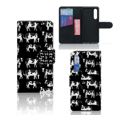 Xiaomi Mi 9 SE | Telefoonhoesje | Met pasjeshouder | Koetjes Xiaomi Mi 9 SE | Telefoonhoesje | Met pasjeshouder | Koetjes