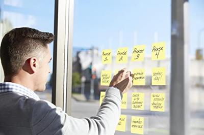 Post-it super Sticky notes, 90 vel, ft 76 x 76 mm, geel, pak van 12 blokken + 12 gratis