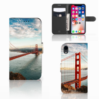 Apple iPhone Xr | Flip Cover | Golden Gate Bridge - thumbnail