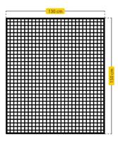 Muggennet Schellenberg Easy Open Antraciet (130 x 150 cm) - thumbnail