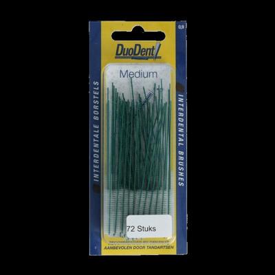 Duodent Interdentaal borstel medium 0.9 72 Stuks
