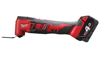 Milwaukee M18 BMT-421C Accu multitool 18V 4.0Ah + 2.0Ah in koffer - 4933446210 Milwaukee M18 BMT-421C Accu multitool 18V 4.0Ah + 2.0Ah in koffer - 4933446210