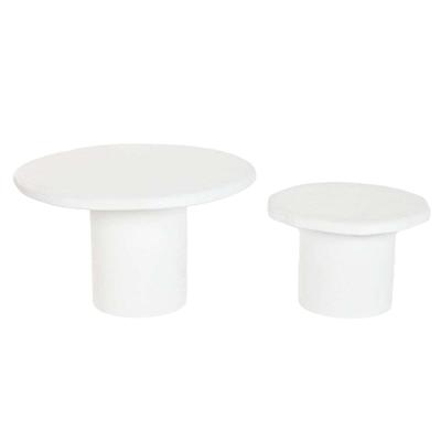 Set van 2 tafels Home ESPRIT 75 x 75 x 35 cm