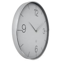NeXtime - Wandklok 51cm-Stil-Chroom|Groen-Plastic-nXt 'Finesse Large' - thumbnail