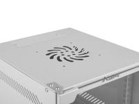 Lanberg WF10-2312-10S rack 12U Wandrek Grijs - thumbnail