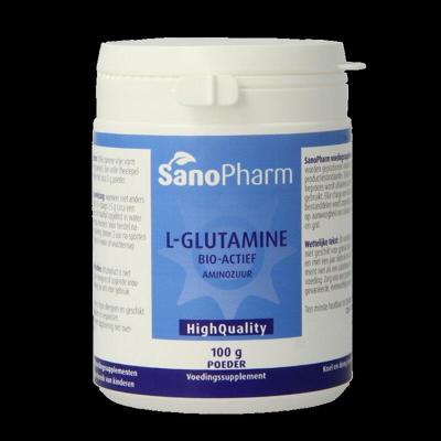 SanoPharm L-Glutamine 100 Gram SanoPharm L-Glutamine 100 Gram