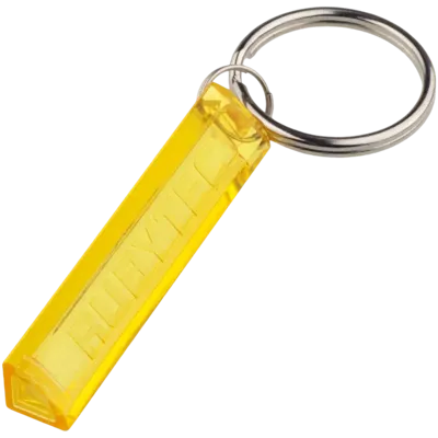 Rubytec sleutelhanger Firefly 1 x 5 cm ABS 5 gram geel Rubytec sleutelhanger Firefly 1 x 5 cm ABS 5 gram geel