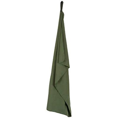 Highlander Fibresoft Handdoek - L - 75x130 cm - Olive - Compact & Zacht