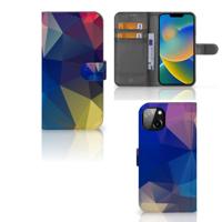 iPhone 14 Plus | Book Case | Polygon Dark - thumbnail