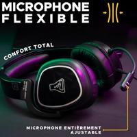 Cuffie da gioco cablate - THE G-LAB - KORP BARIUM - Nere - thumbnail