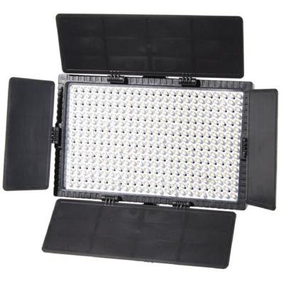 Falcon eyes bi-color led lamp set dimbaar dv-384ct-k2 incl. accu