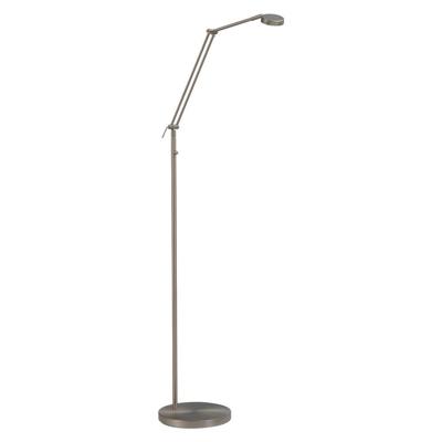 Masterlight Staande leeslampDenia 2 150cm nikkel mat - 1080-37-DW
