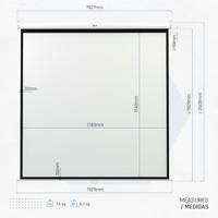 Wall screen iggual PSIMS180 (180 x 180 cm) - thumbnail