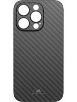 Black Rock Ultra Thin Iced Cover Voor Apple IPhone 14 Pro Zwart/Carbon - thumbnail