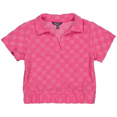 Quapi Zomer shirt meisjes - roze - Zeline