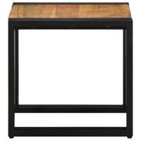 Salontafel Bruin 40 x 40 x 38 cm Massief acaciahout - thumbnail