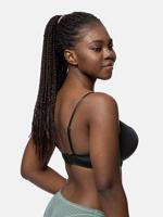 Super Push Up BH - Claire - Maximizer push up bh met beugel - T-shirt bh met kanten rand - thumbnail