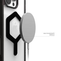 Urban Armor Gear Plyo Backcover Apple iPhone 16 Pro Zwart, Transparant Inductieve lading, MagSafe compatible, Stootbestendig - thumbnail