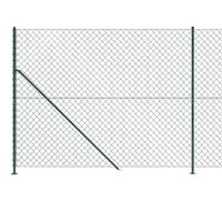 VidaXL Gaashek met flens 1,6x10 m groen - thumbnail