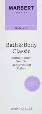 Marbert Body Care Bath & Body Classic Antiperspirant Roll-on Deodorant 50ml