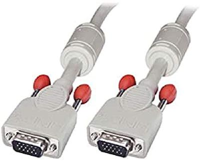 Line-VGA-kabel M/M, lichtgrijs, 2 m