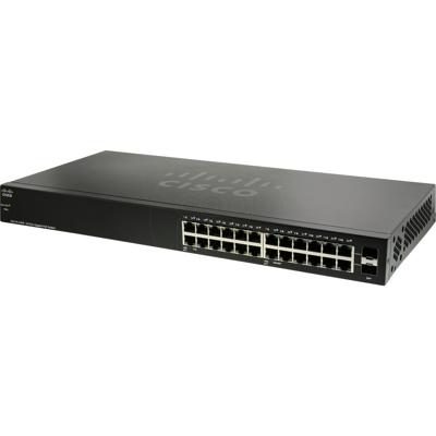 Cisco SG110-24HP Unmanaged L2 Gigabit Ethernet (10/100/1000) Zwart Power over Ethernet (PoE) Cisco SG110-24HP Unmanaged L2 Gigabit Ethernet (10/100/1000) Zwart Power over Ethernet (PoE)