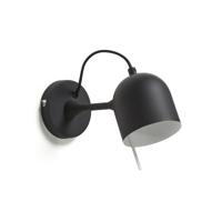 Kave Home Wandlamp 'Lucilla', kleur Zwart - thumbnail