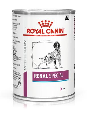 Royal Canin Veterinary Renal Special natvoer hond 4 trays (48 x 410 g)