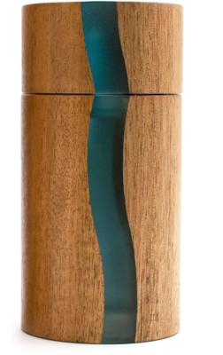 Zoutmolen - BISETTI - POSITANO - 13 cm - Acacia / Blauwe hars