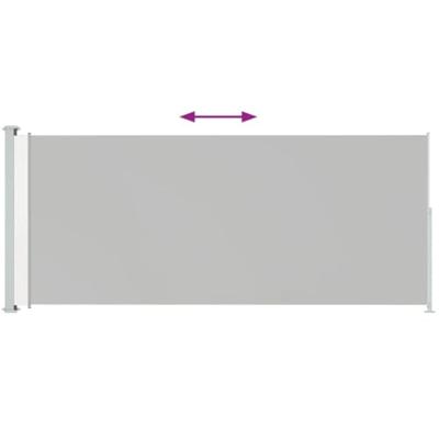 VidaXL Tuinscherm uittrekbaar 180x500 cm crèmekleurig VidaXL Tuinscherm uittrekbaar 180x500 cm crèmekleurig