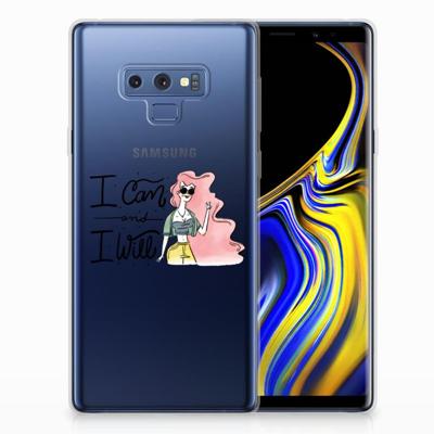 Samsung Galaxy Note 9 Telefoonhoesje met Naam i Can Samsung Galaxy Note 9 Telefoonhoesje met Naam i Can