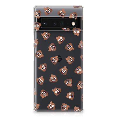 TPU bumper voor Google Pixel 6 Pro Poep Emojis TPU bumper voor Google Pixel 6 Pro Poep Emojis