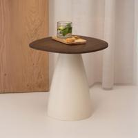 Sohome Organische Bijzettafel 'Madin' Mangohout, 50cm - thumbnail