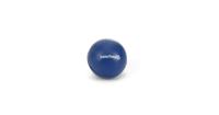Rubber bal massief hondenspeeltje blauw 4.5 cm - thumbnail