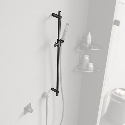 Glijstang Hotbath Mate 90cm rond ⌀2cm Mat Zwart Glijstang Hotbath Mate 90cm rond ⌀2cm Mat Zwart