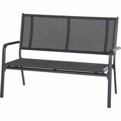 Siena Garden Tesoro M29539 Tuinbank Aluminium, Kunststof Antraciet (mat), Zwart, Zilver Siena Garden Tesoro M29539 Tuinbank Aluminium, Kunststof Antraciet (mat), Zwart, Zilver
