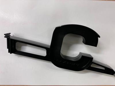 Cratoni Helmhaken Zwart Zonder RVS haak | Slatwall