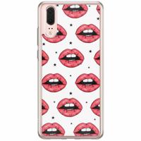 Huawei P20 siliconen hoesje - Kiss me softly - thumbnail