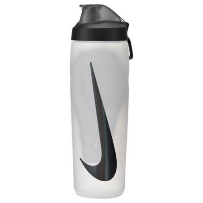 Nike Refuel Locking Lid 24oz Bidon Natural/Black/Black Iridescent One Size
