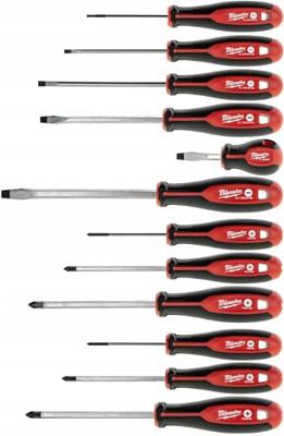 Milwaukee Tri-lobe schroevendraaier Set 12- delig - 4932472003