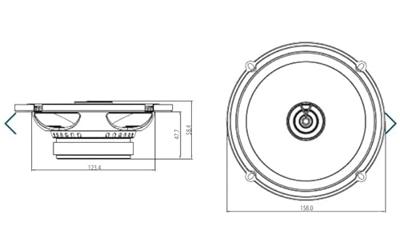JBL Club 620F - Autospeaker - 6.5inch (16.5 cm)