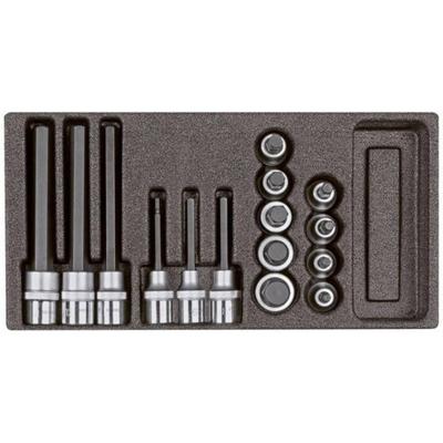 Gedore Dopsleutelschroevendraaiers 1/2” | 2/6 CT-module | 15-dlg - 3301710 Gedore Dopsleutelschroevendraaiers 1/2” | 2/6 CT-module | 15-dlg - 3301710