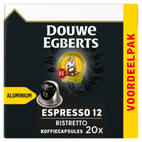 Douwe Egberts Espresso Ristretto - 20 koffiecups - thumbnail