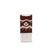 Wanddecoratie DKD Home Decor Rood Natuurlijk Boho 45 x 2 x 115 cm - thumbnail